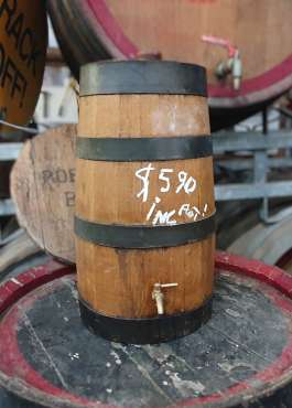 Handcrafted Barrel with Port 7 litre